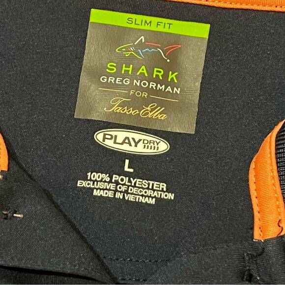 Greg Norman Collection Blue Polo Shirt Classic Design - Picture 9 of 9